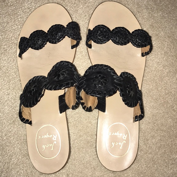 Jack Rogers Shoes - Jack Rogers sandals black size 8